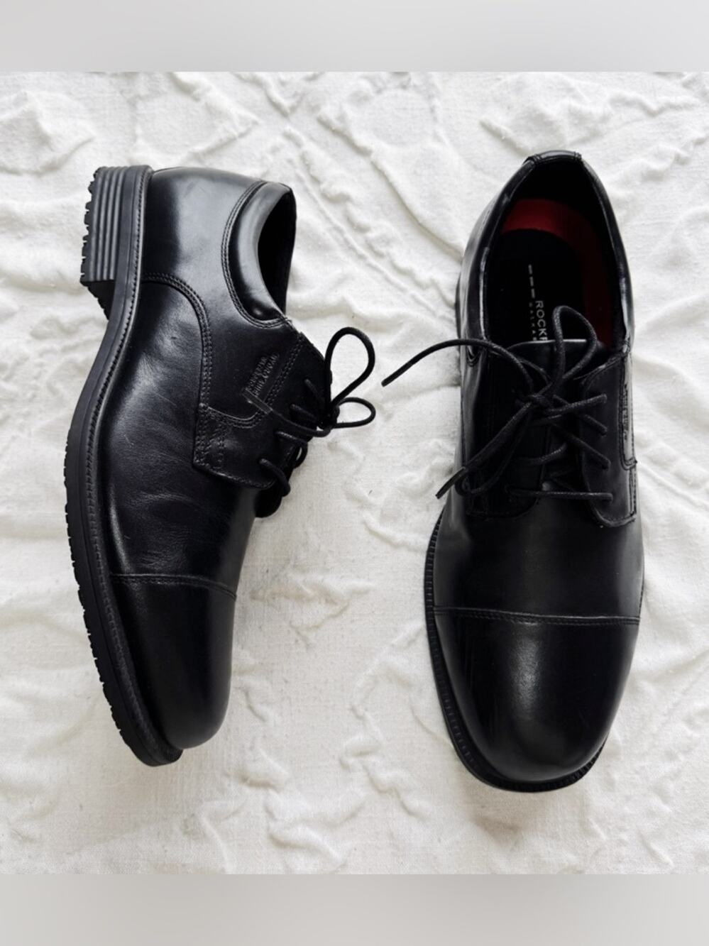 Rockport  Men's Essential Details Oxford Black Size 8.5 W
